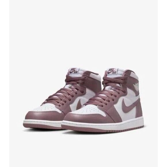 Nike Other - Nike Air Jordan 1 High OG DZ5485-105 Sneakers Men's White Mauve Shoes NR9875